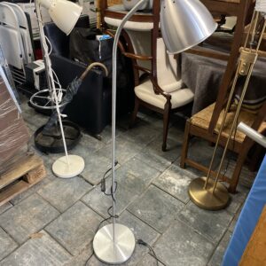 Vloerlamp H150cm Zilver